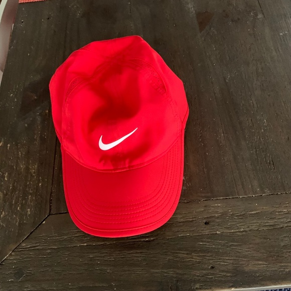 Nike Accessories - Nike Red  Featherlight Dri-Fit Hat